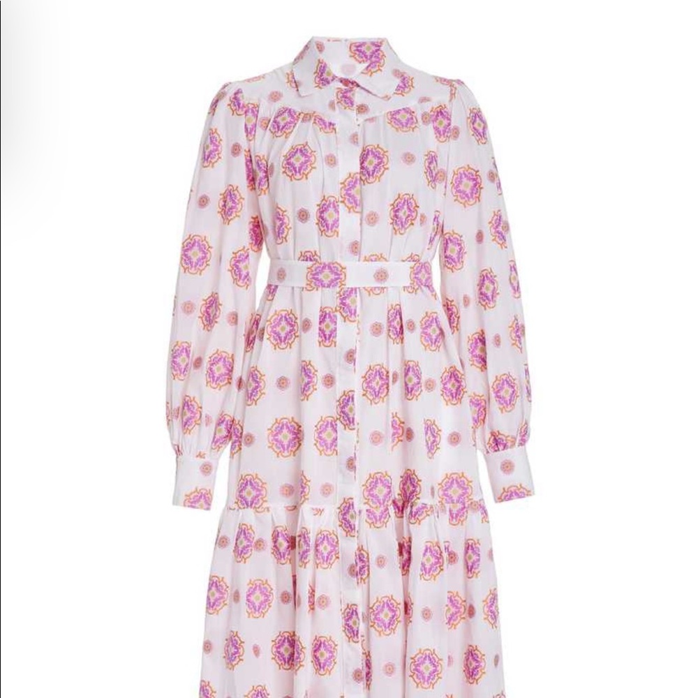 Eva Grintela printed cotton maxi dress